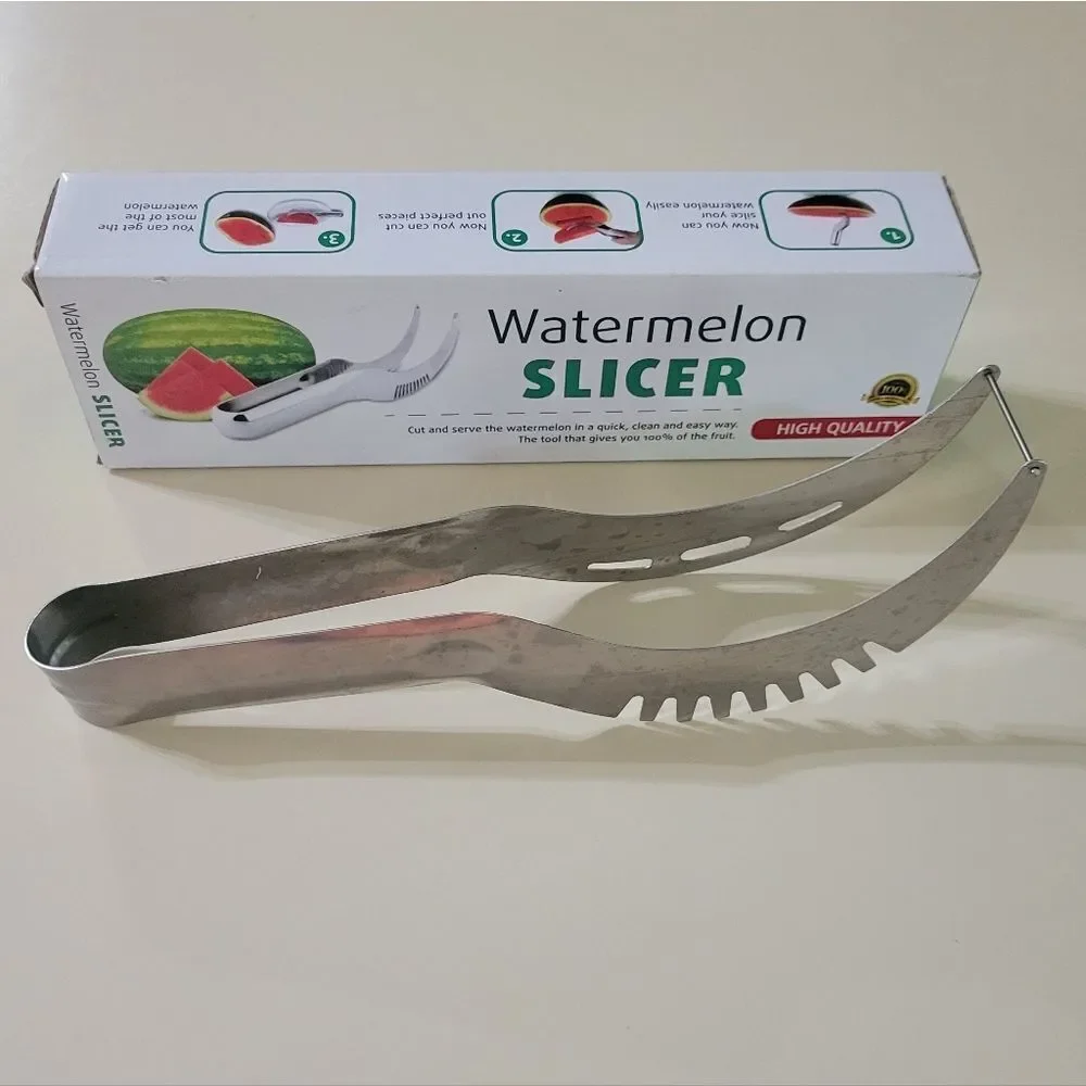Watermelon Slicer Premium Cutter Kitchen Tools Ultra-Sharp Stainless Steel
